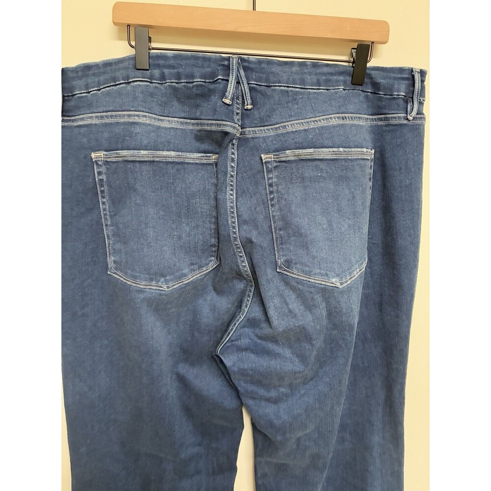 Good American Good Flare Women’s Size 20 Dark Blue - Picture 8 of 9